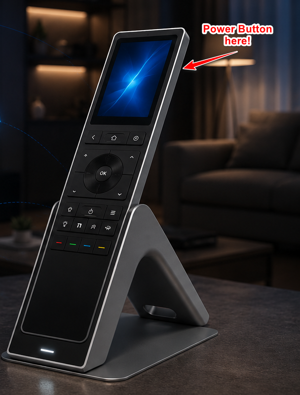 Astrion Remote Power Button Location