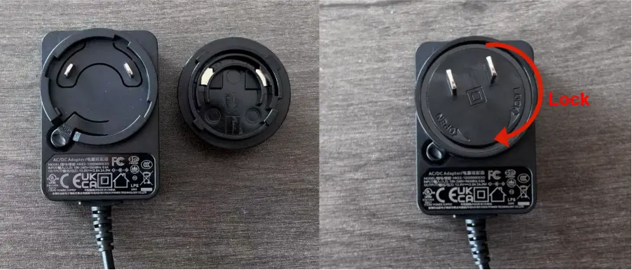 UltraBARX CoreBar left side showing DC 12V power port and PC Type-C port locations