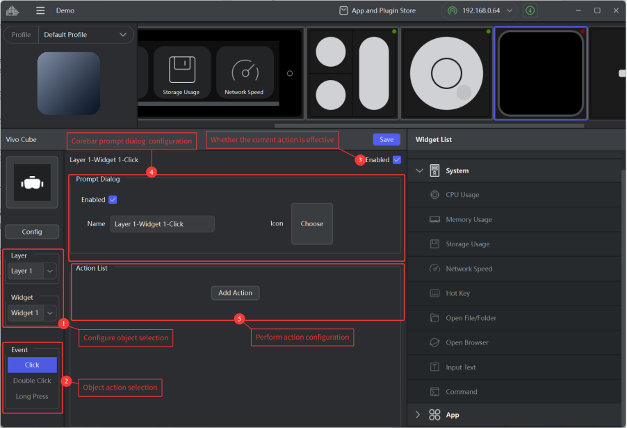 UltraBARX interface ready with cards and modules configured
