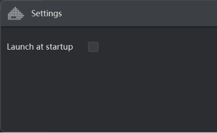 UltraWorkspace Settings dialog showing auto-start toggle option